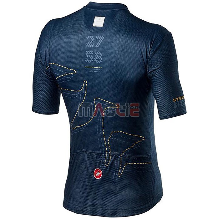 Maglia Giro d'Italia Manica Corta 2020 Spento Blu